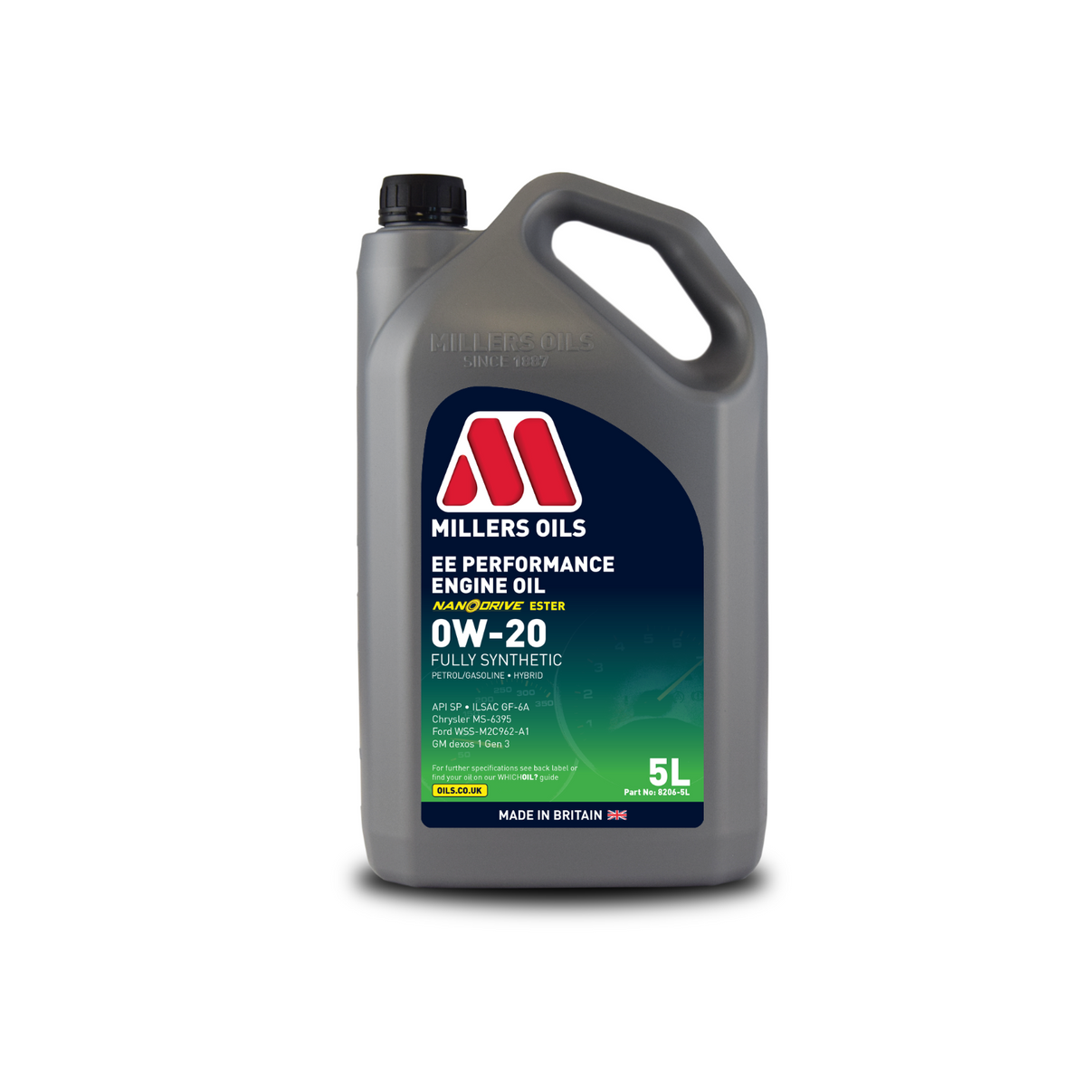 Millers Oils EE Performance 0W20 – 5L