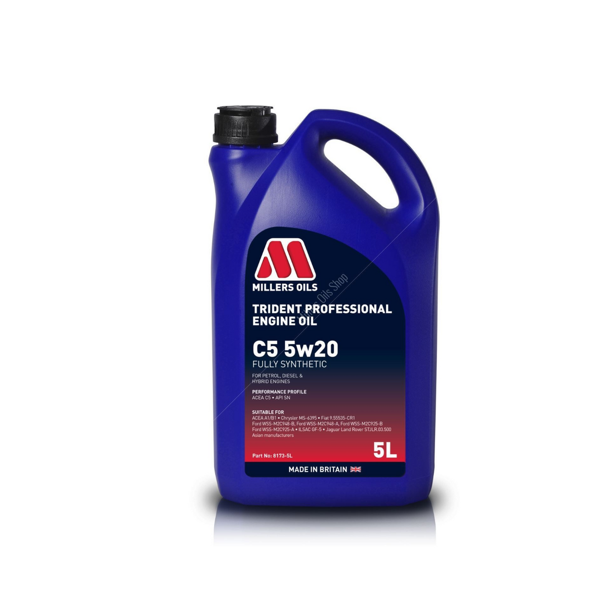 Millers Oils Trident Professional C5 5W20 – 5L